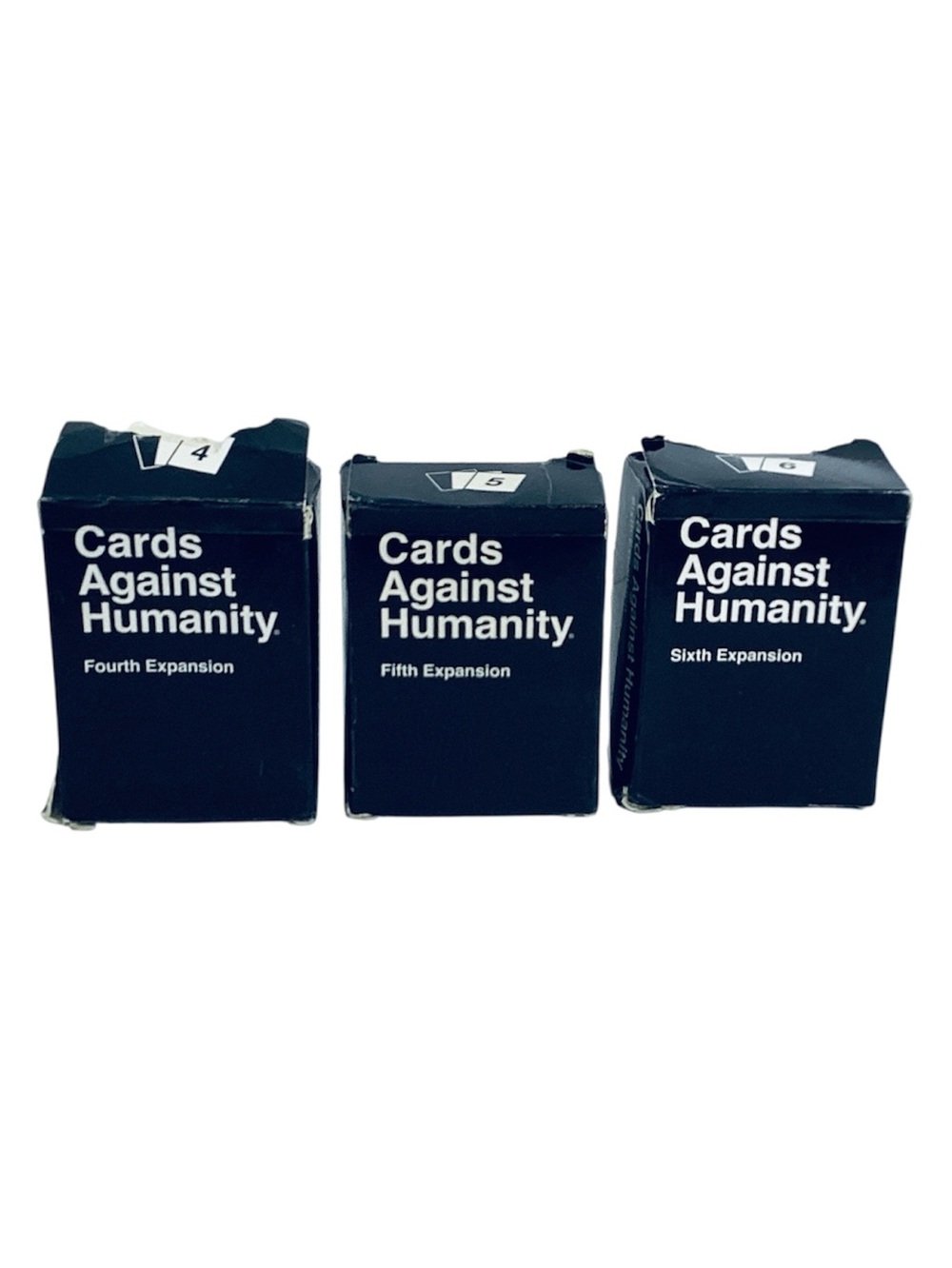 💚 Cards Against Humanity Fourth, Fifth & Sixth Expansion Pack Set